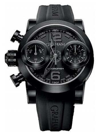 Review Replica Watch Graham Swordfish Booster Black 2SWBB.S36L